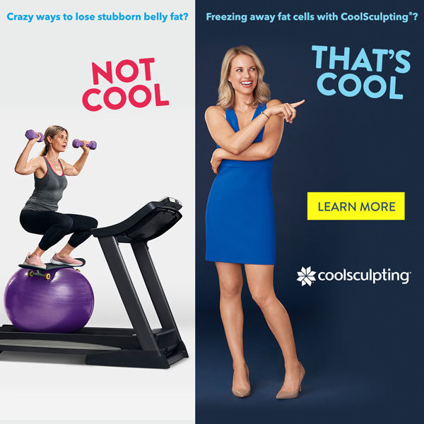 Lose those pesky pounds with CoolSculpting